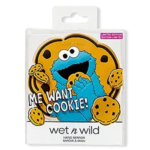 Wet n Wild ME WANT COOKIE! Hand Mirror Sesame Street Collection