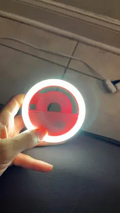 "Light Up Your Life: The Ultimate Portable Selfie Ring Light"