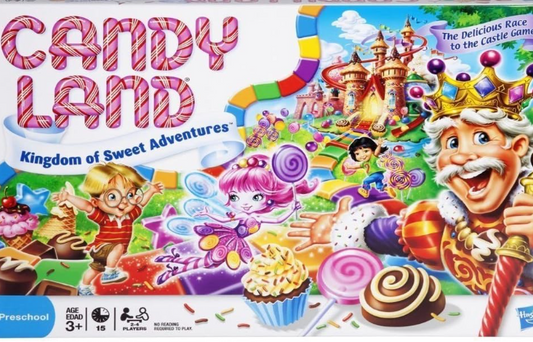 Hasbro Gaming Candy Land Kingdom Of Sweet Adventures Board Game For Kids, Christmas Gifts for Boys & Girls, 3+