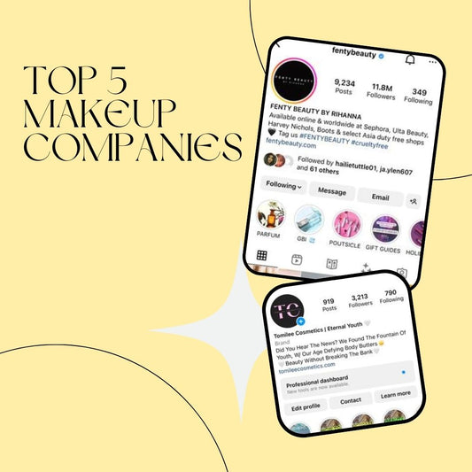 Top 5 makeup companies