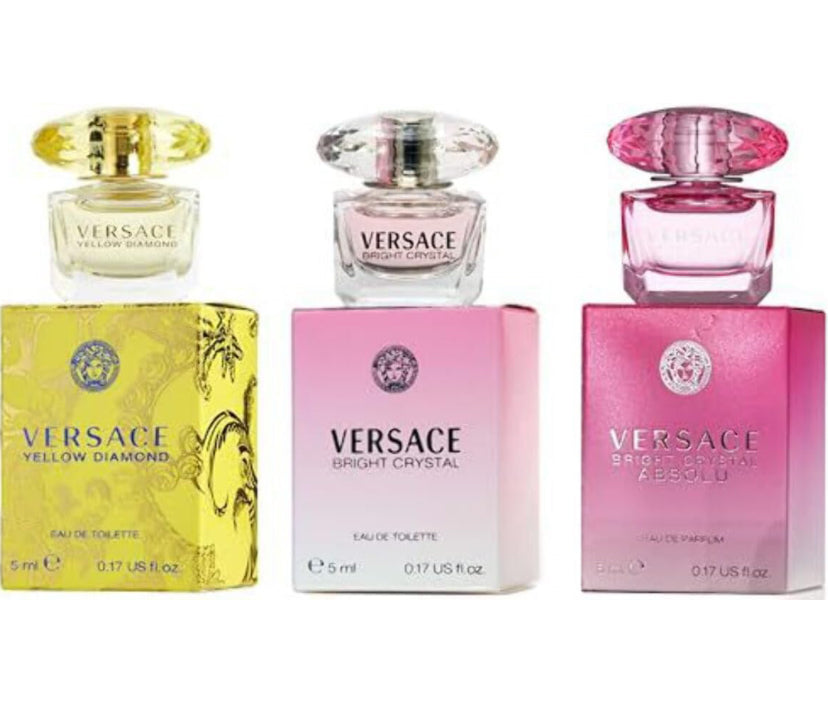 Versace Miniature Variety Trio Collection