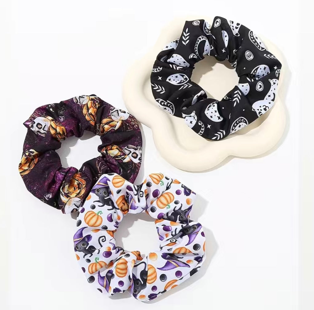 Halloween Hair Scrunshies (2pc)