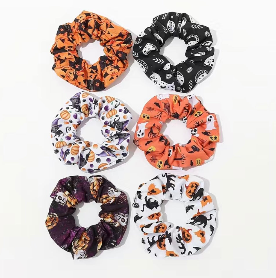 Halloween Hair Scrunshies (2pc)