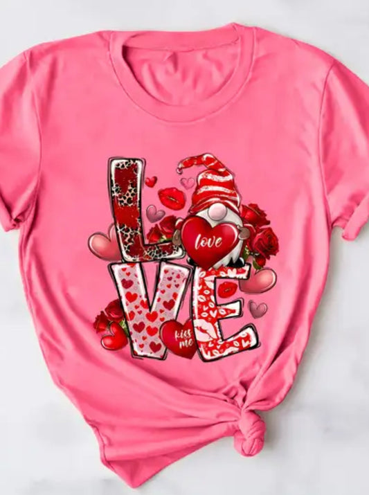 Valentine'S Day Casual T-Shirt