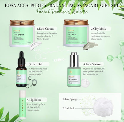 Facial Skin Care Set & Spa Kit