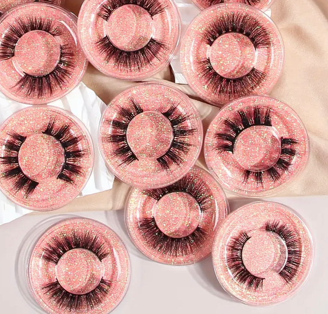 10 Pairs False Eyelashes