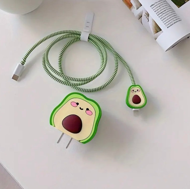 Avocado Phone Charging Set