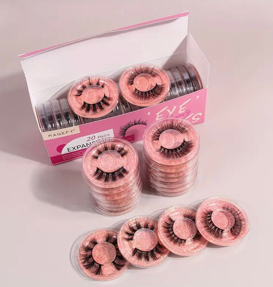 10 Pairs False Eyelashes