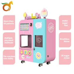 Cotton Candy Vending Machine