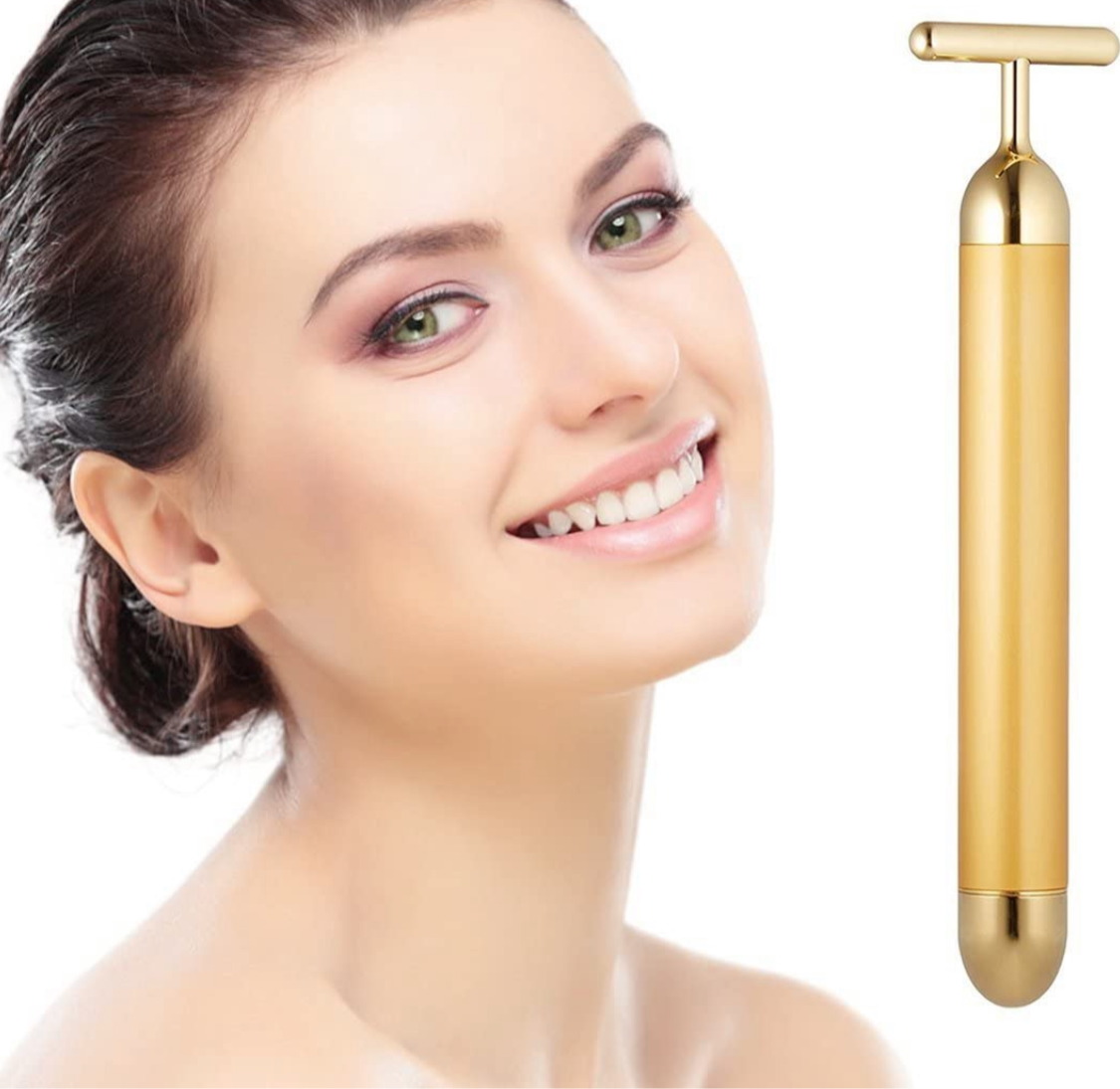 Golden Pulse Facial Massager