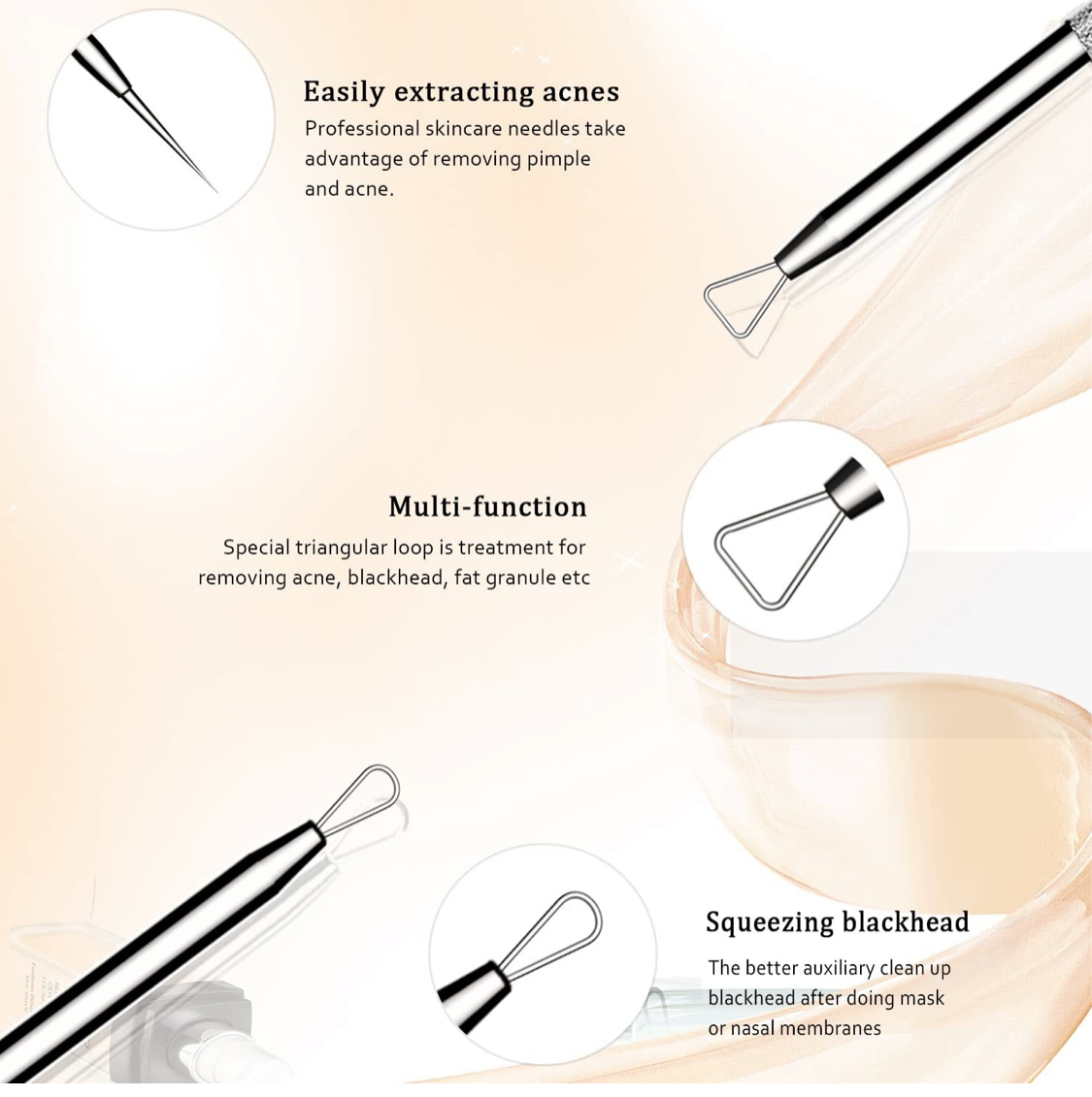 Blackhead Extractor Tool Kit