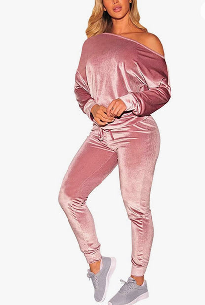 Velour suit