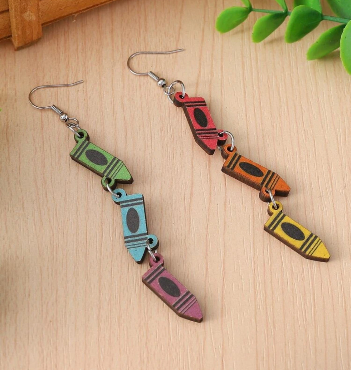 Crayola earrings