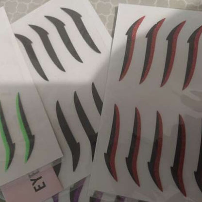 Glitter Liner Tattoo Stickers