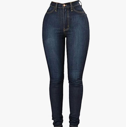 Mid Waist Stretchy Denim Skinny