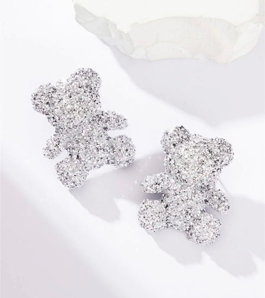 Teddy Bear Earrings