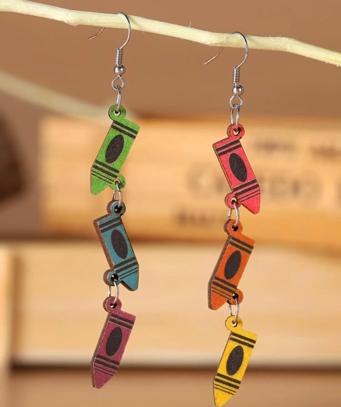 Crayola earrings