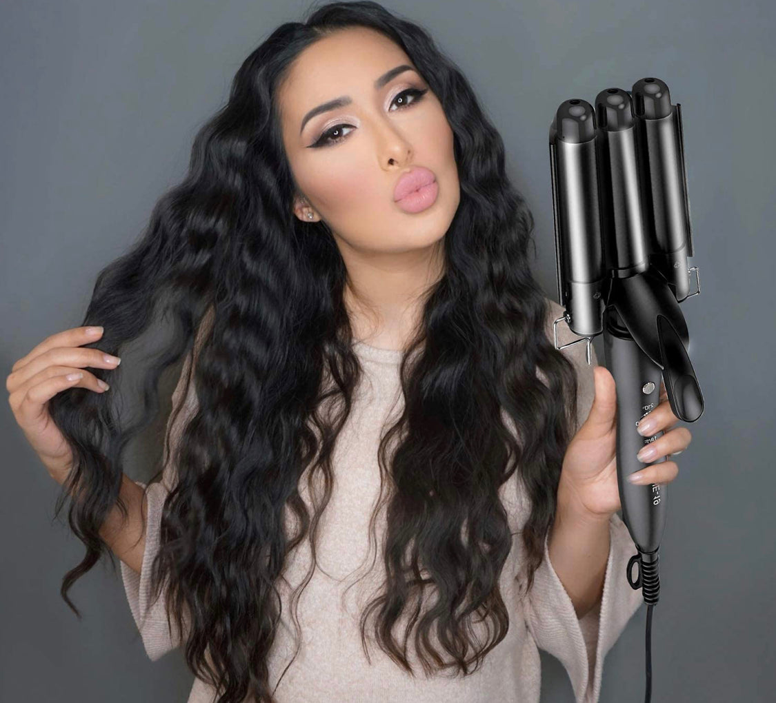 3 Barrel Curling Iron Wand 25mm