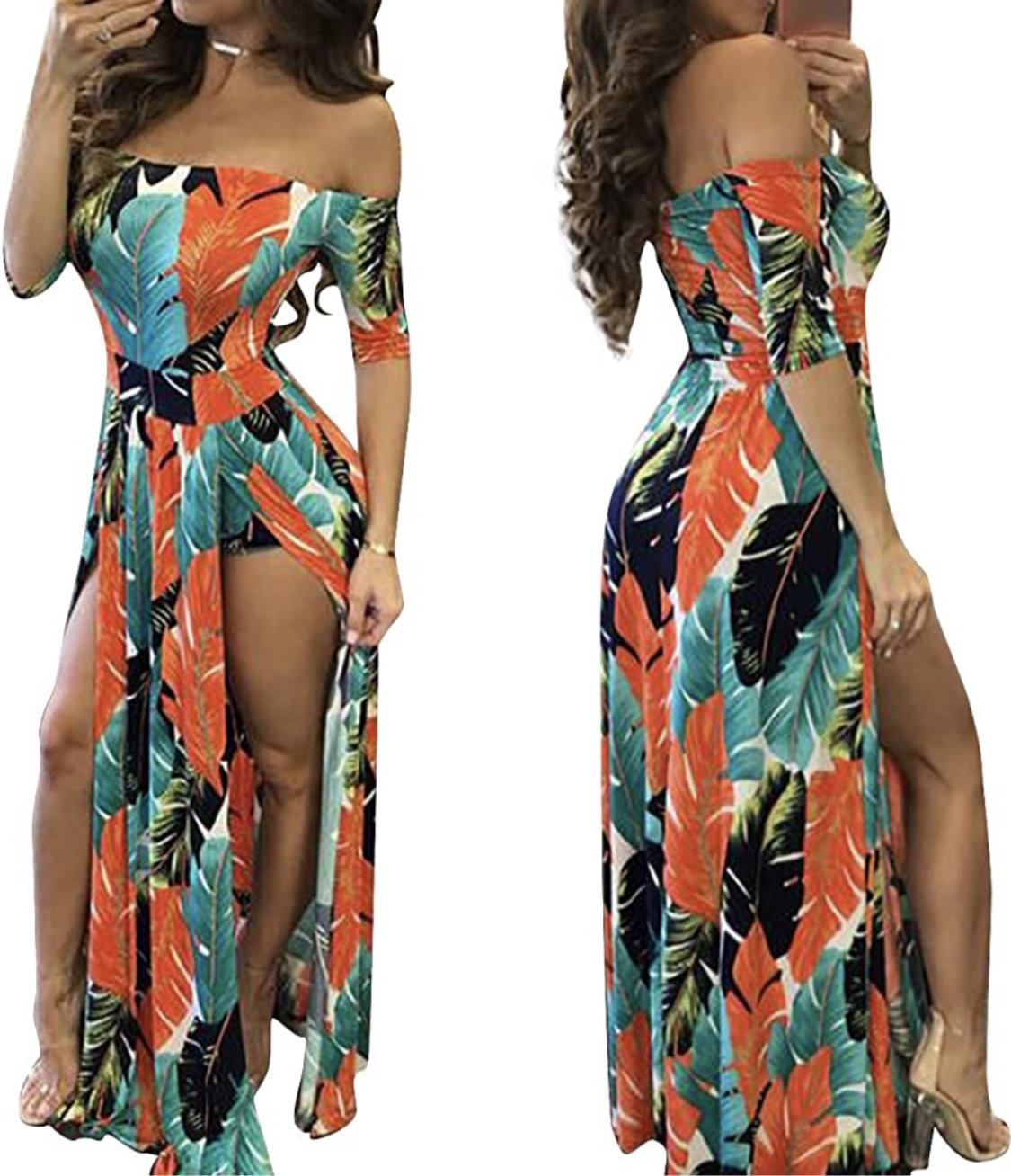 Sweet Serenade Romper Maxi Dress