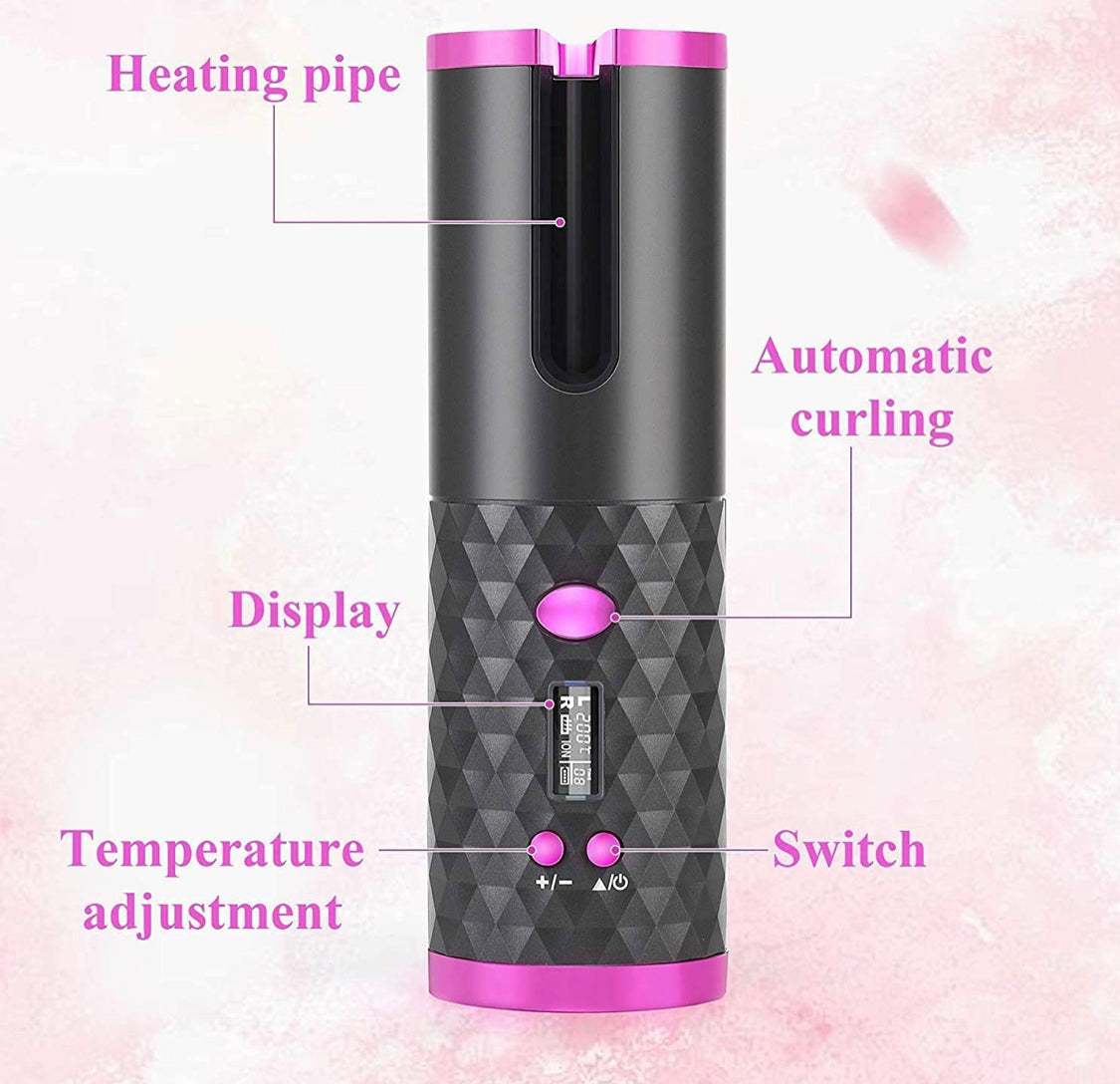 Wireless hair curler