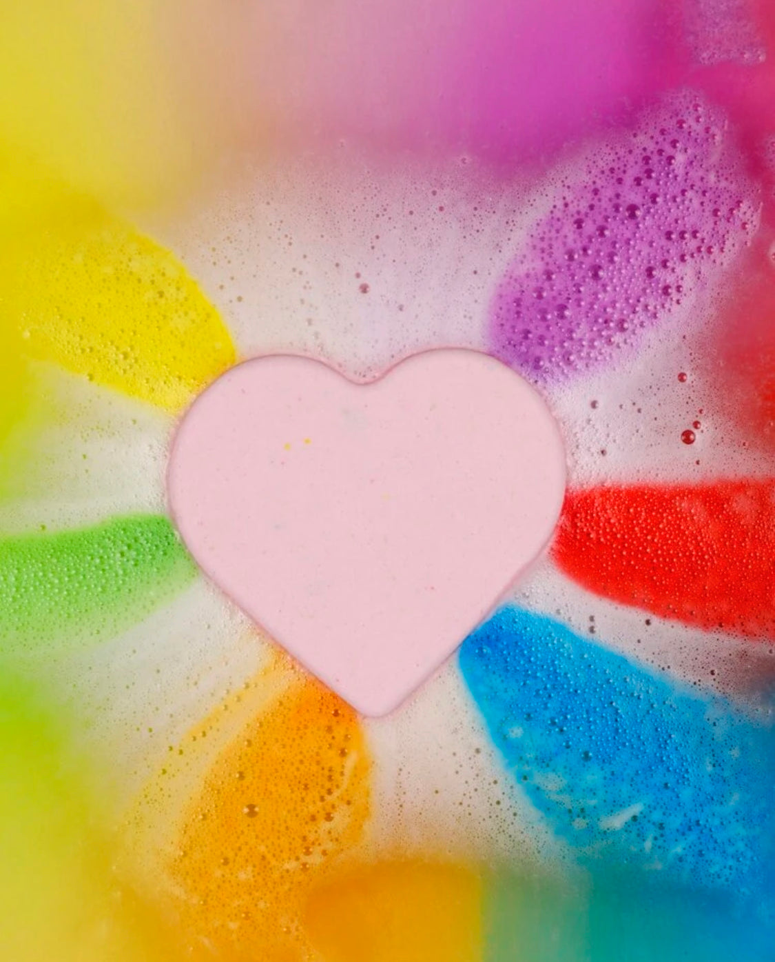 Heart Rainbow Burst