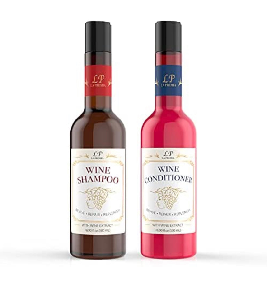 Wine Shampoo & Conditioner For Damage Free