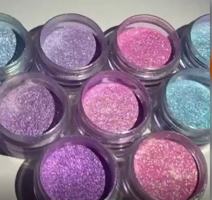 9 Color Individual Case Loose Mermaid Duochrome