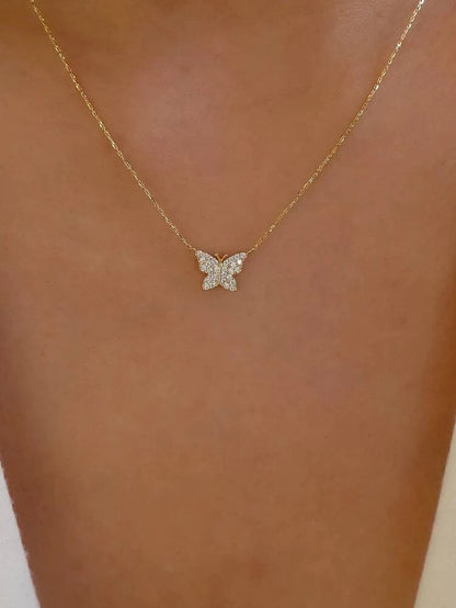 Butterfly Charm Necklace