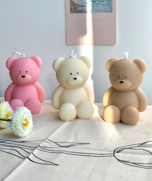 Teddy Bear Candle