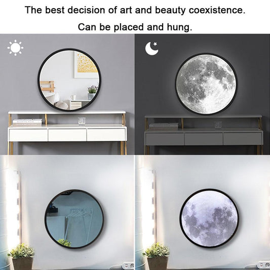 Moon Phase LED Mirror