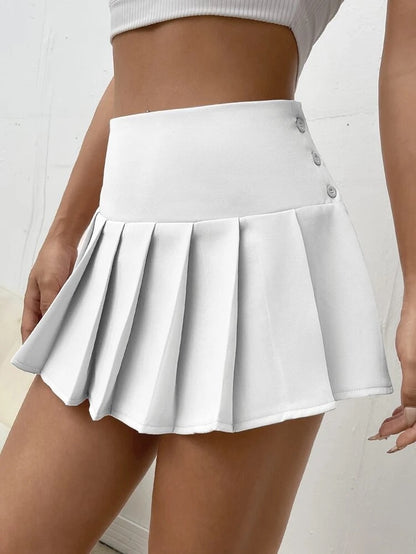 White Mini Skirt